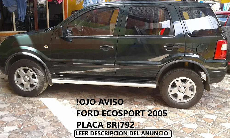 Vende Ecosport Leer ...