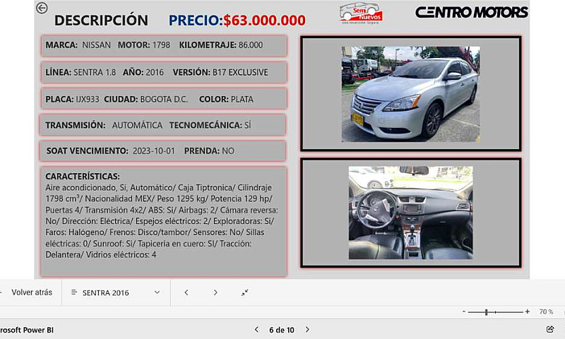 Nissan Sentra 2016...