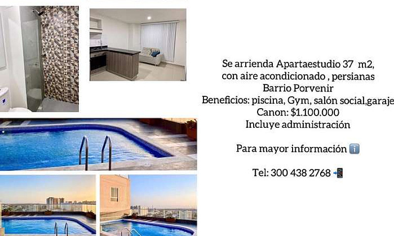 Apartaestudio En Arr...