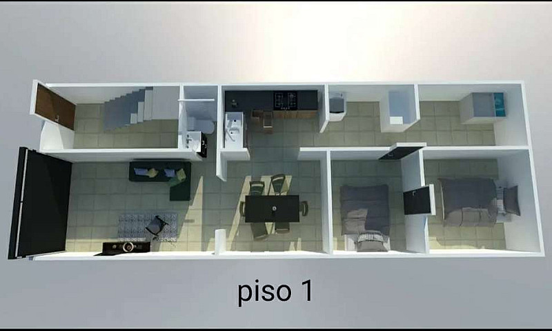 Casa De 3 Pisos A La...