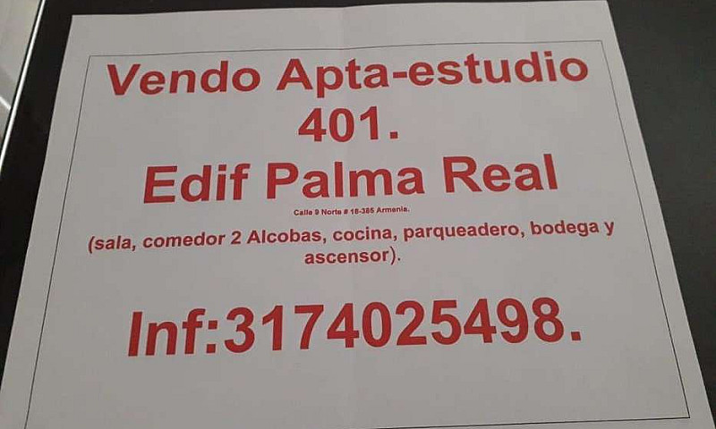 Se Vende Apartaestud...