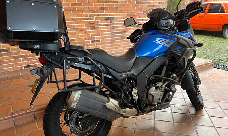 Vstrom 650 Xt Azul Y...