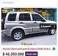 Grand Vitara 4X4, Unico Dueño, Vidrios Electricos, Documentos Al Dia, Camara De Reverda, Radio 7P. Excelente Estado.