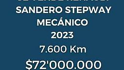 Se Vende Renault Sandero Stepway Mecánico 2023