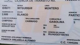 Venta Mitsubishi Montero