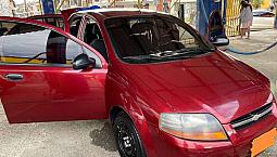 Vehículo Chevrolet Aveo 2013