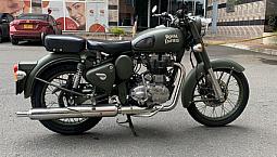 Royal Enfield Classic 500, Verde Militar, Papeles Mayo 2026