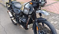 Royal Enfield Himalayan 2020 Gris/Blanco Alforjas Originale
